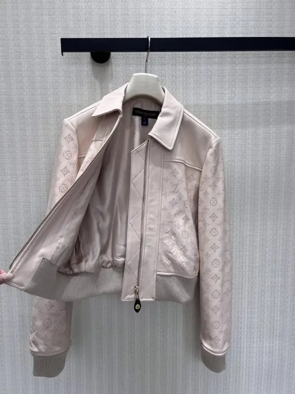 Louis Vuitton Коротка шкіряна жіноча куртка — Фото 2