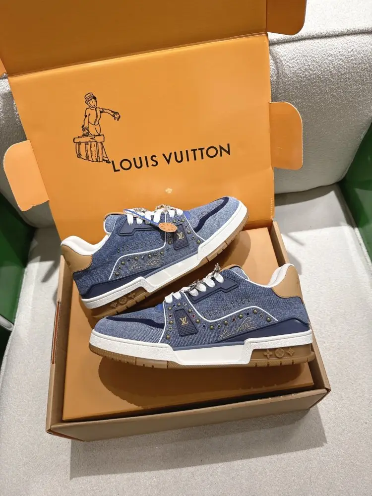 Louis Vuitton Кроссовки LV Trainer — Фото 4