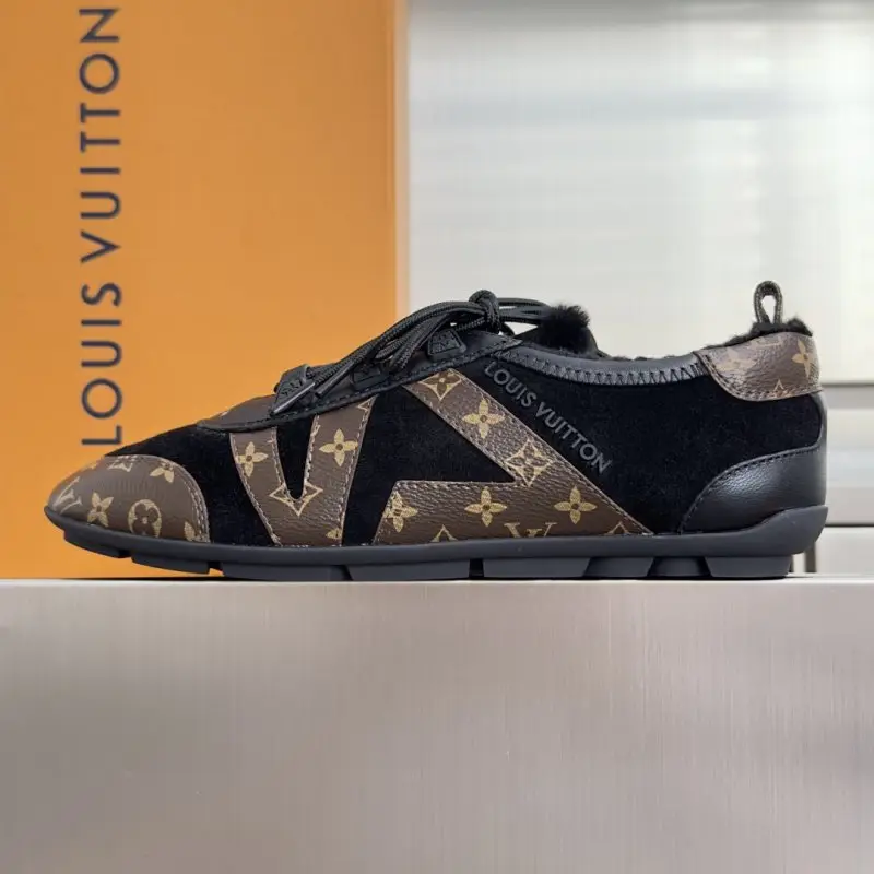 Louis Vuitton Кроссовки Sneakerina на меху женские — Фото 2