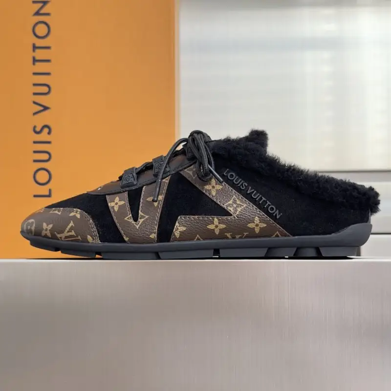 Louis Vuitton Кроссовки Sneakerina на меху женские — Фото 2