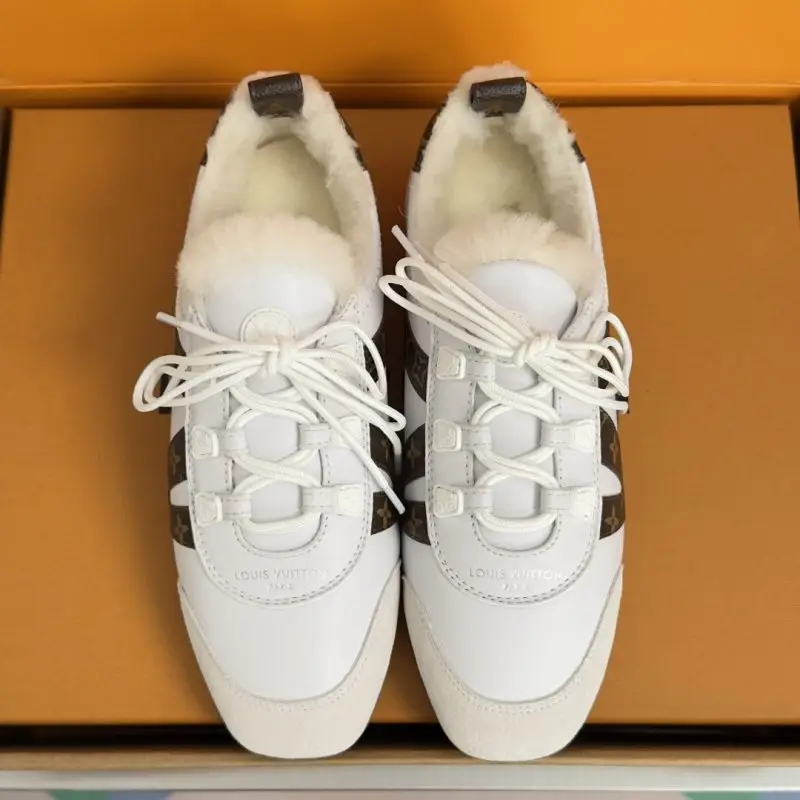 Louis Vuitton Кроссовки Sneakerina на меху женские — Фото 4