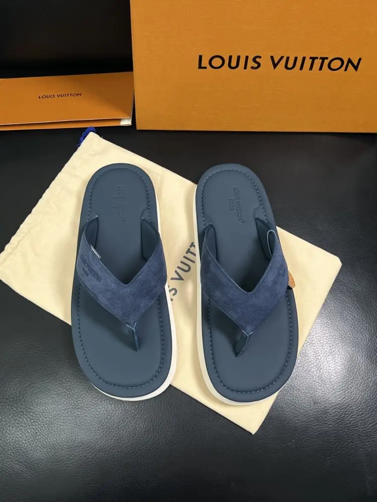 Louis Vuitton Шлепанцы мужские — Фото 3