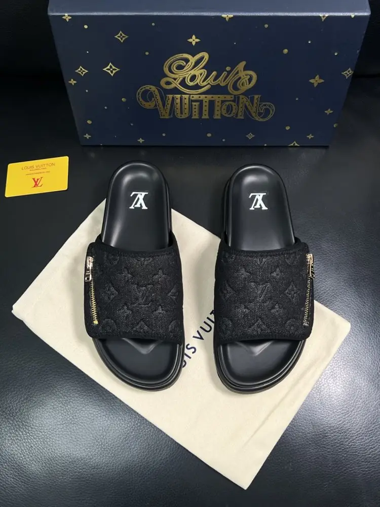Louis Vuitton Шлепанцы мужские — Фото 3