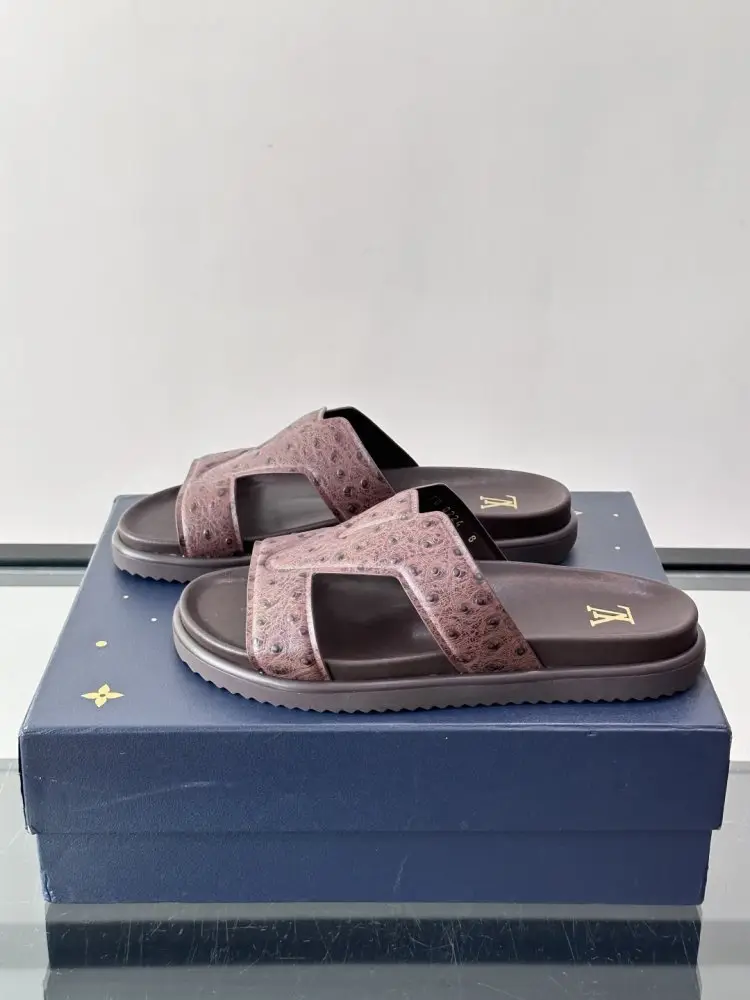 Louis Vuitton Шлепанцы мужские — Фото 3