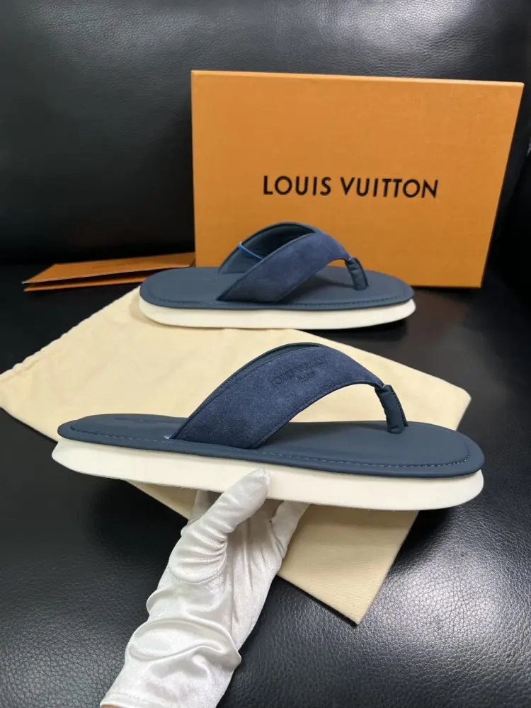 Louis Vuitton Шлепанцы мужские — Фото 4