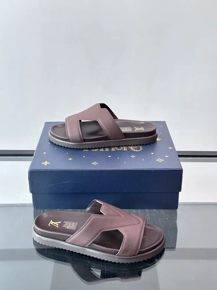 Louis Vuitton Шлепанцы мужские — Фото 4