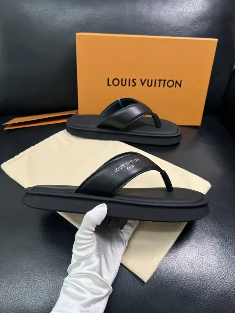 Louis Vuitton Шлепанцы мужские — Фото 4