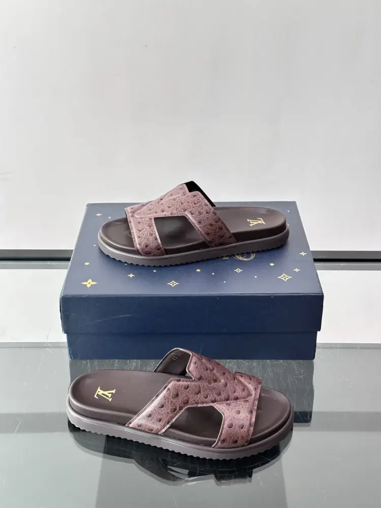 Louis Vuitton Шлепанцы мужские — Фото 4
