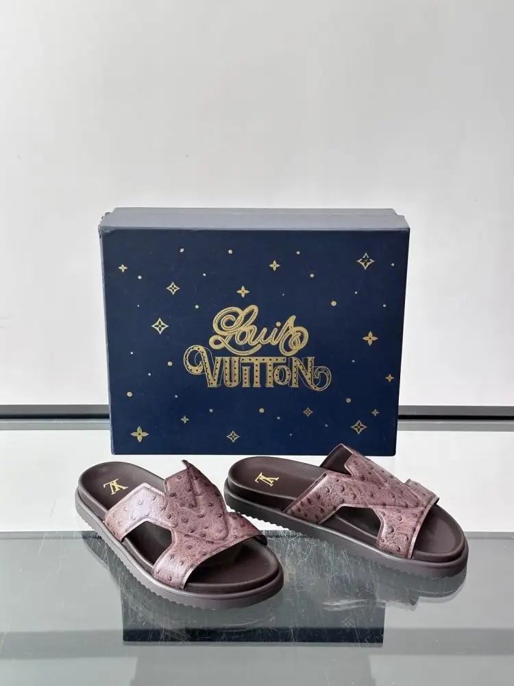 Louis Vuitton Шлепанцы мужские — Фото 5