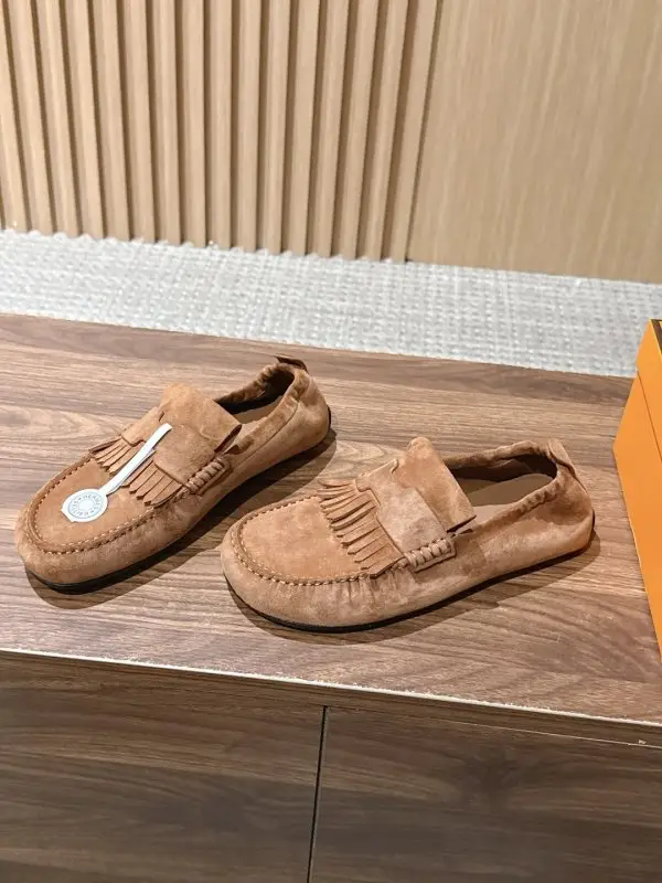 Louis Vuitton Suede лоферы Lazy — Photo 2