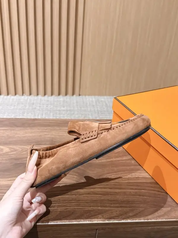 Louis Vuitton Suede лоферы Lazy — Photo 5