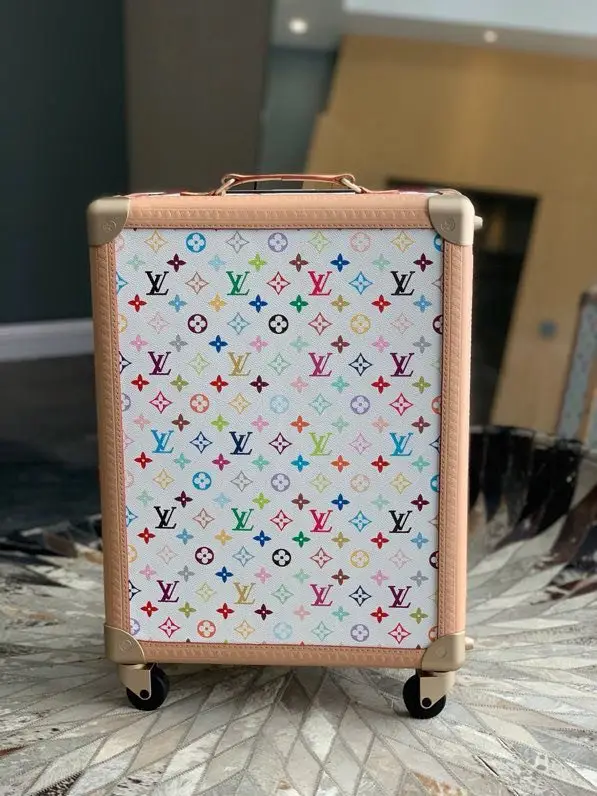 Louis Vuitton — Suitcase Rolling Trunk for manual luggage 39 x 55 x 21 cm