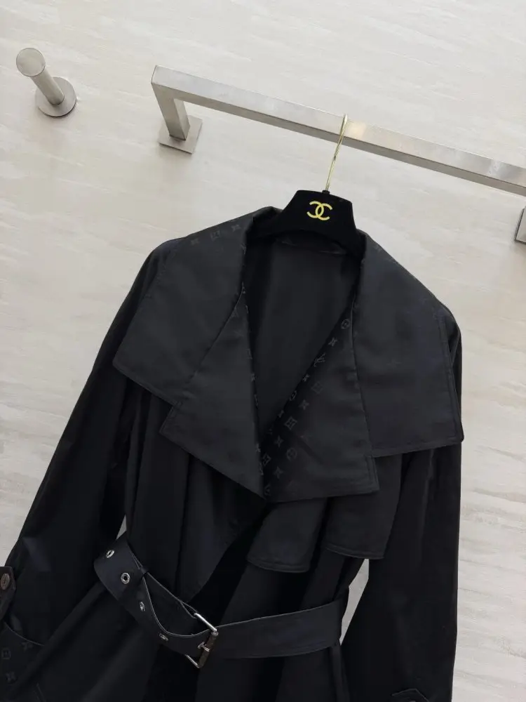 Louis Vuitton Тренч жіночий з шовкової підкладкою — Фото 4