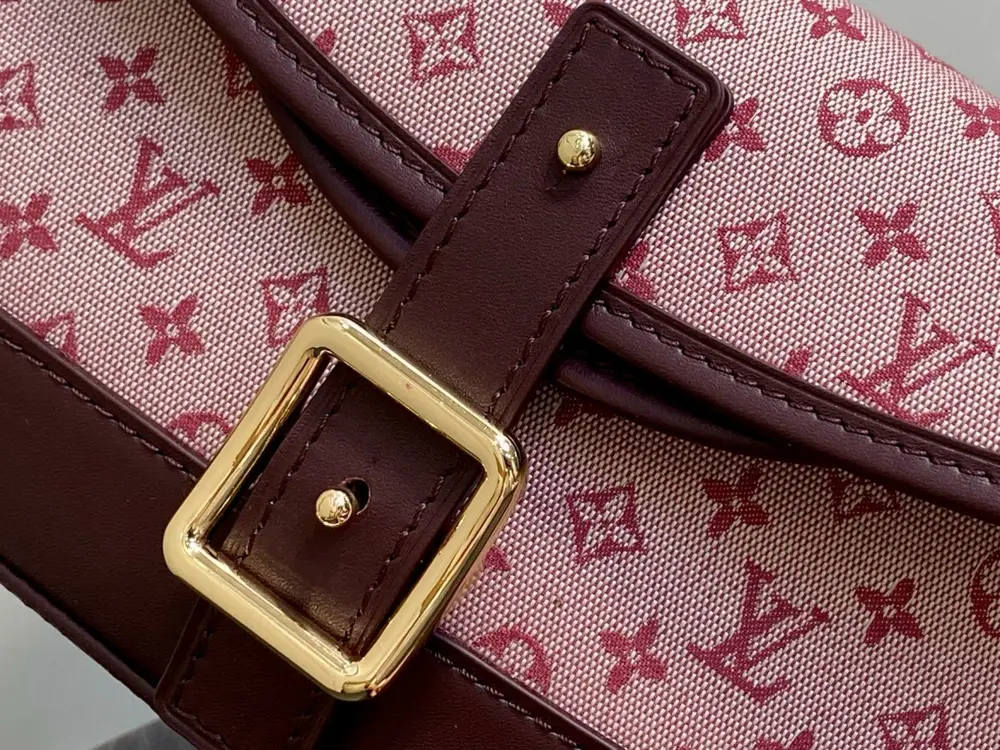 Louis Vuitton Винтажная джинсовая сумка багет 26 см — Фото 5