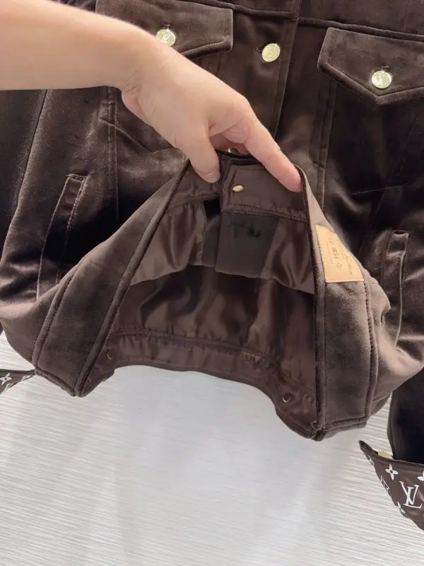 Louis Vuitton Жіноча оксамитова куртка — Фото 5
