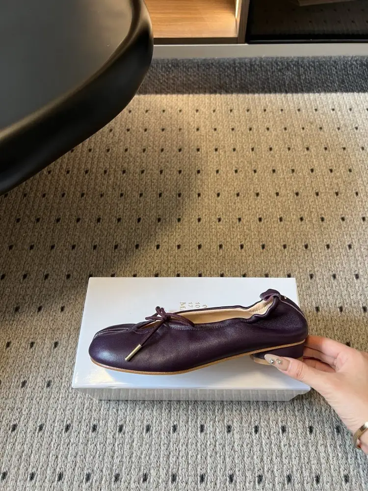 Maison Margiela MM6 Ballet shoes Tabi from bifurcated the toe — Photo 5