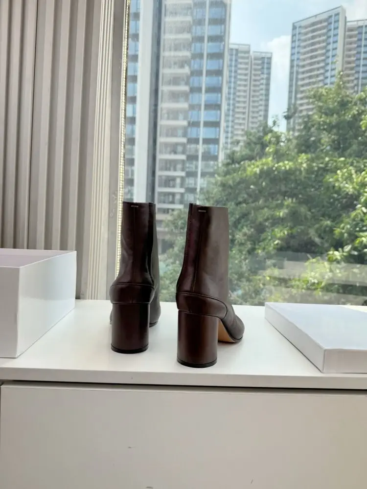 Maison Margiela MM6 Черевики Tabi жіночі з роздвоєним носком на підборах — Фото 3