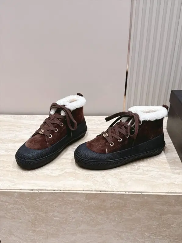 Maison Margiela MM6 — Ботинки женские на меху зимние