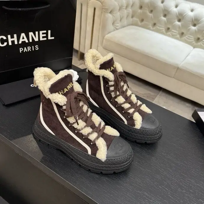 Maison Margiela MM6 — Ботинки женские на меху зимние