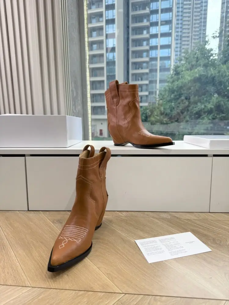 Maison Margiela MM6 Ковбойські чоботи MM6 з роздільним носком — Фото 5