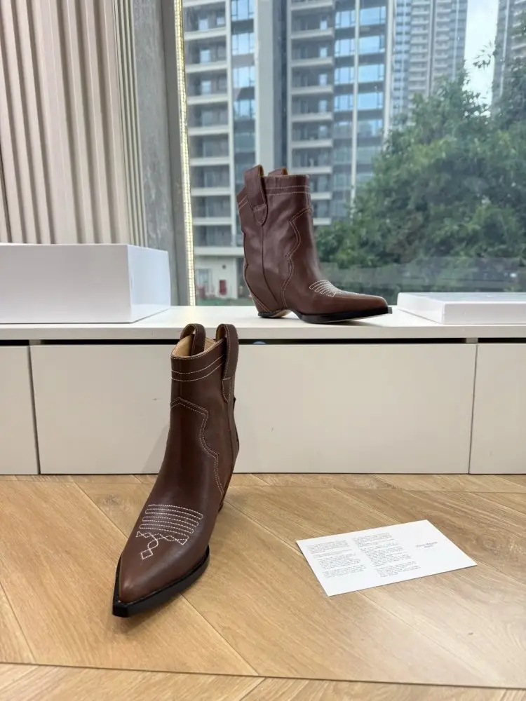 Maison Margiela MM6 Ковбойські чоботи MM6 з роздільним носком — Фото 5
