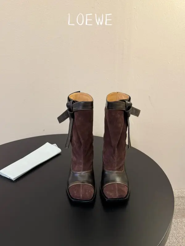 Maison Margiela MM6 <отильоны с квадратным носком на каблуке — Фото 2