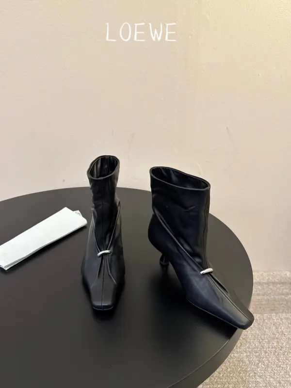 Maison Margiela MM6 <отильоны с квадратным носком на каблуке — Фото 3