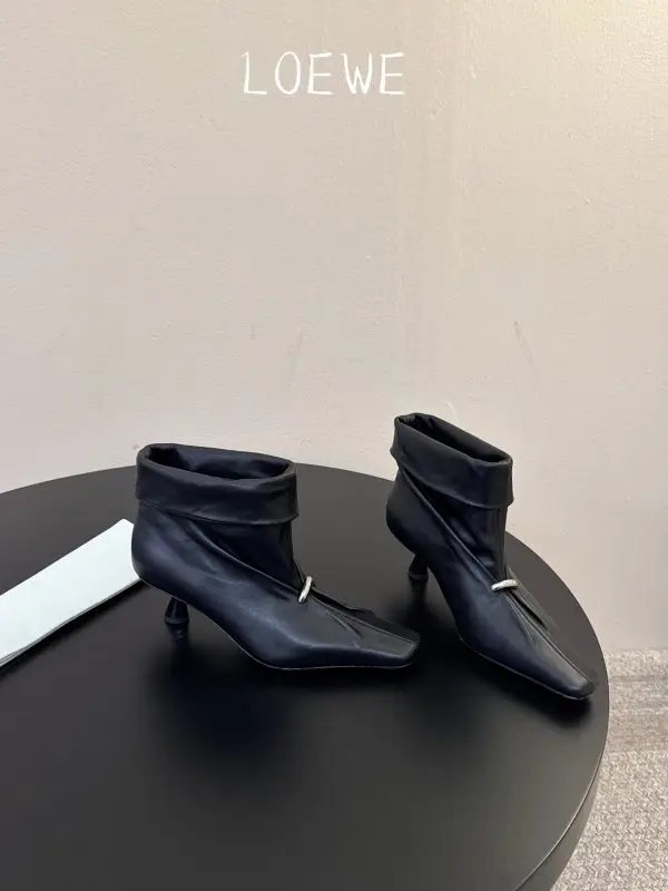 Maison Margiela MM6 <отильоны с квадратным носком на каблуке — Фото 4