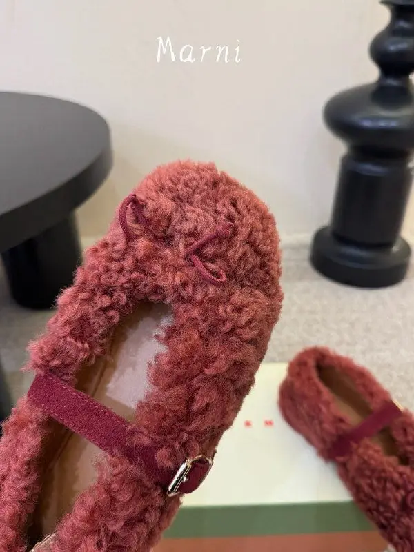 Marni Ballet shoes fur — Photo 3