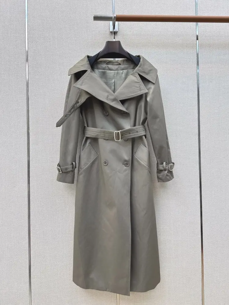 Max Mara — Довгий тренч з відкритими плечима