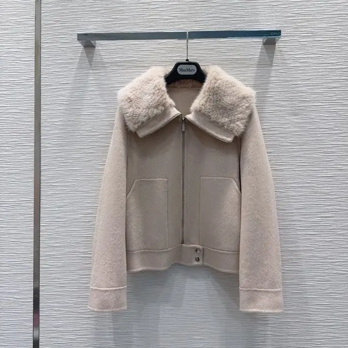 Max Mara Двустороннее кашемировое пальто — Фото 5