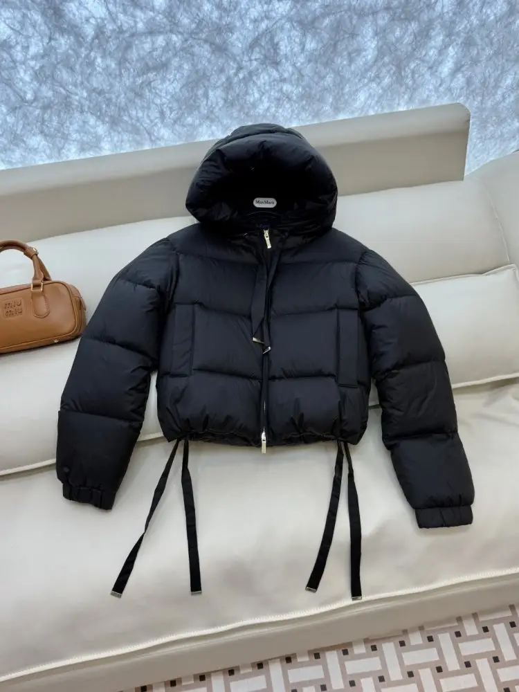Max Mara Feather jacket Max Short Hooded Down Jacket — Photo 3
