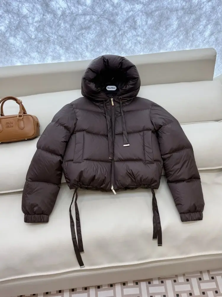 Max Mara Пуховая куртка Max Short Hooded Down Jacket — Фото 3