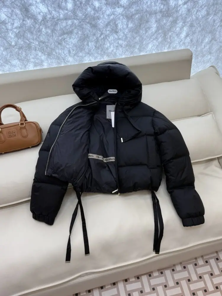 Max Mara Feather jacket Max Short Hooded Down Jacket — Photo 4