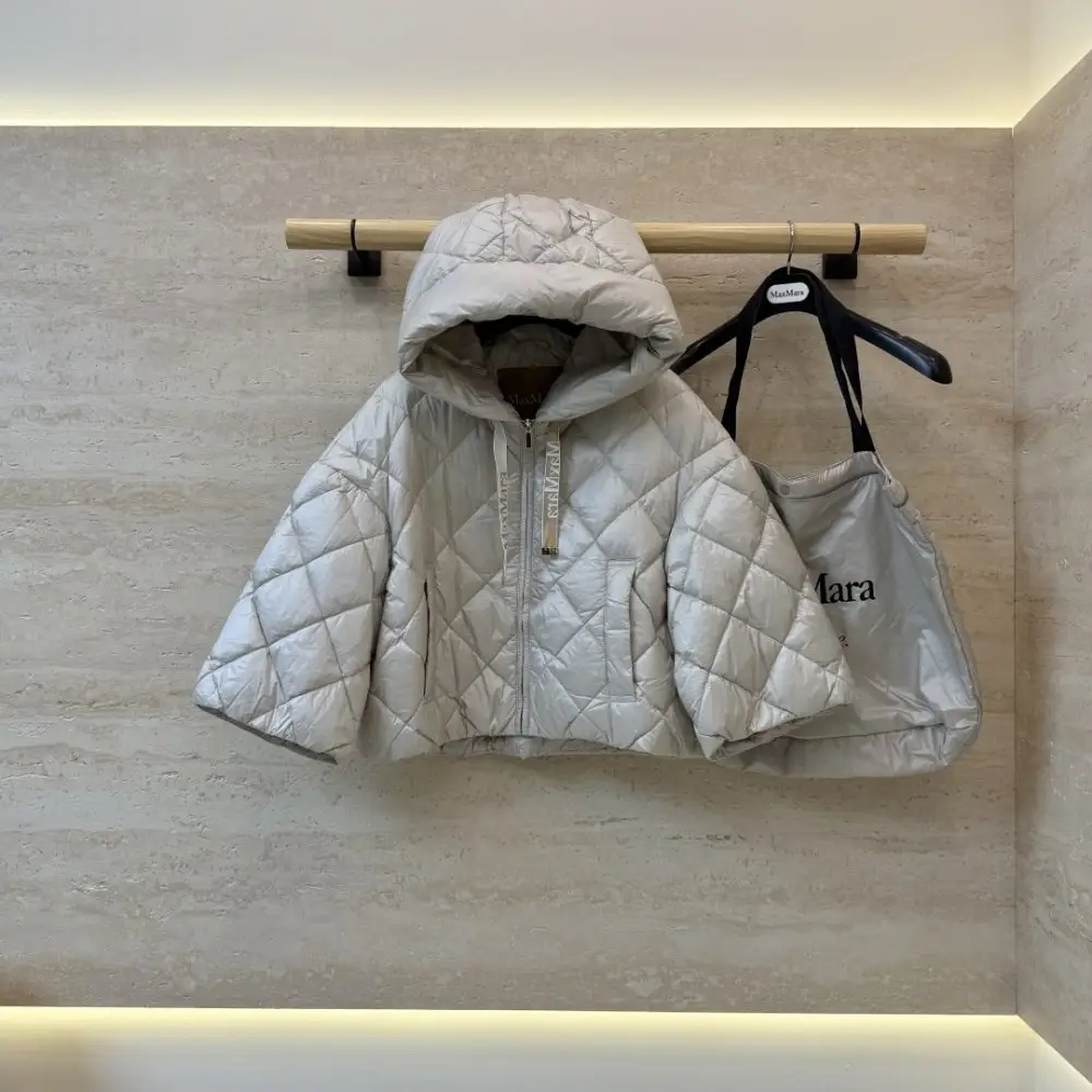 Max Mara — Куртка накидка на блискавки з капюшоном