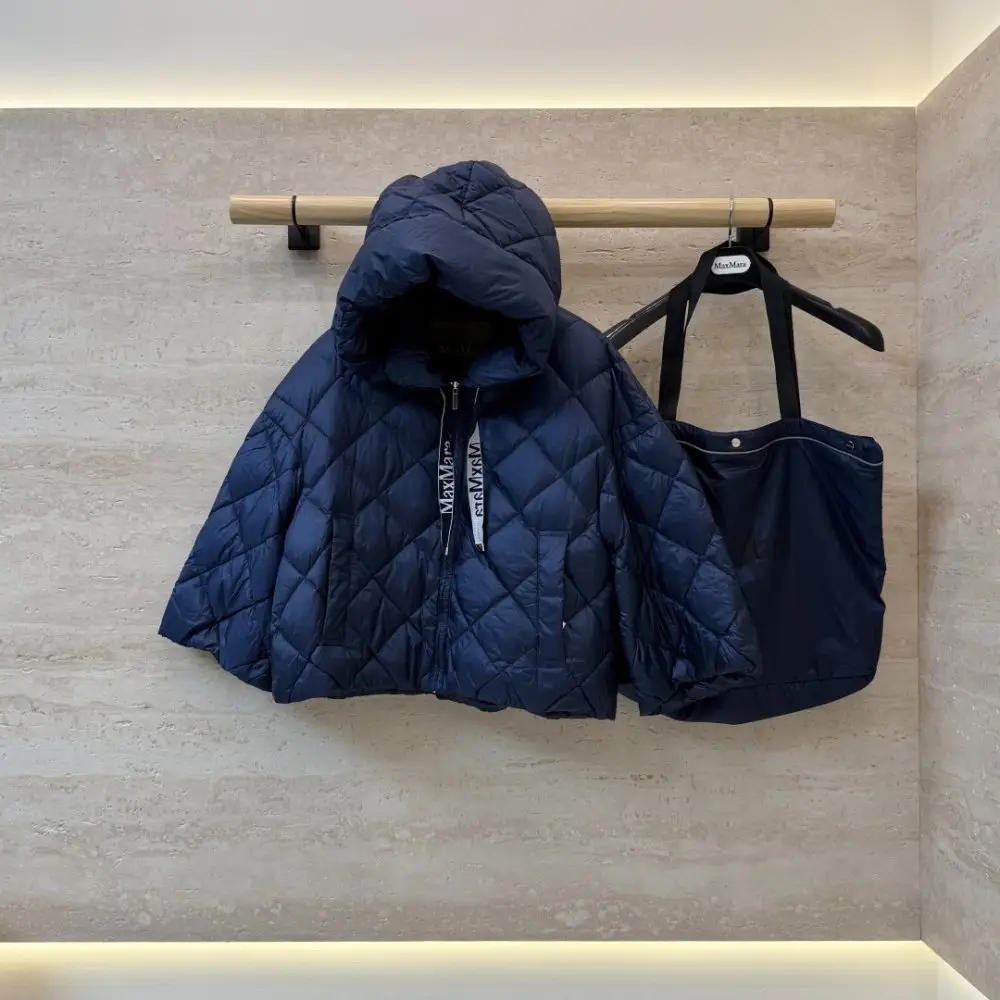 Max Mara — Куртка накидка на блискавки з капюшоном