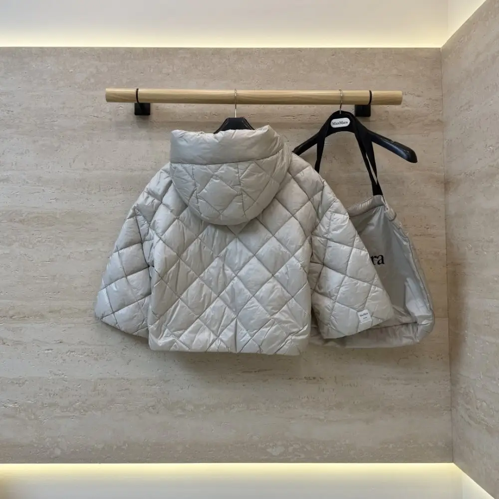 Max Mara Куртка накидка на блискавки з капюшоном — Фото 2