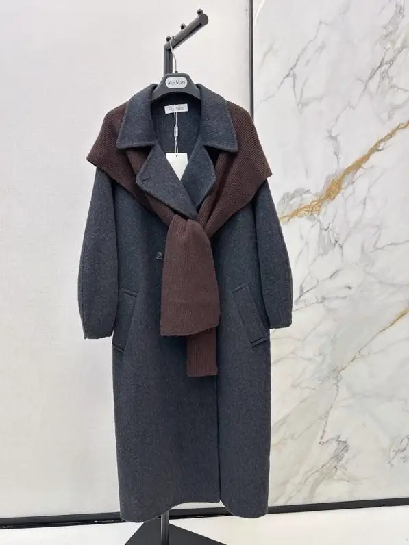 Max Mara — Довге двостороннє вовняне пальто
