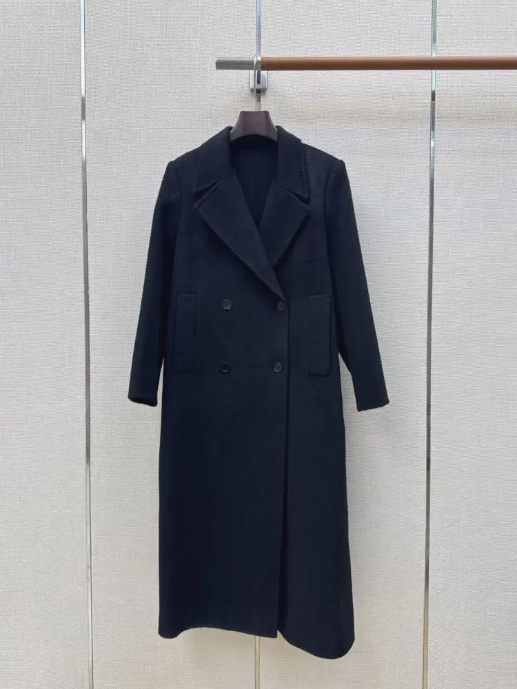 Max Mara — Длинное двустороннее шерстяное пальто