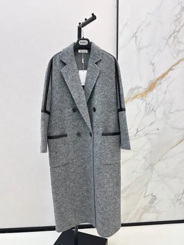 Max Mara Довге двостороннє вовняне пальто — Фото 1