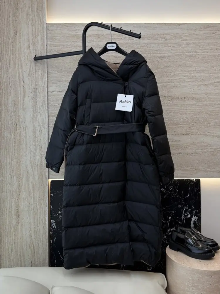 Max Mara — Довга двостороння пухова куртка