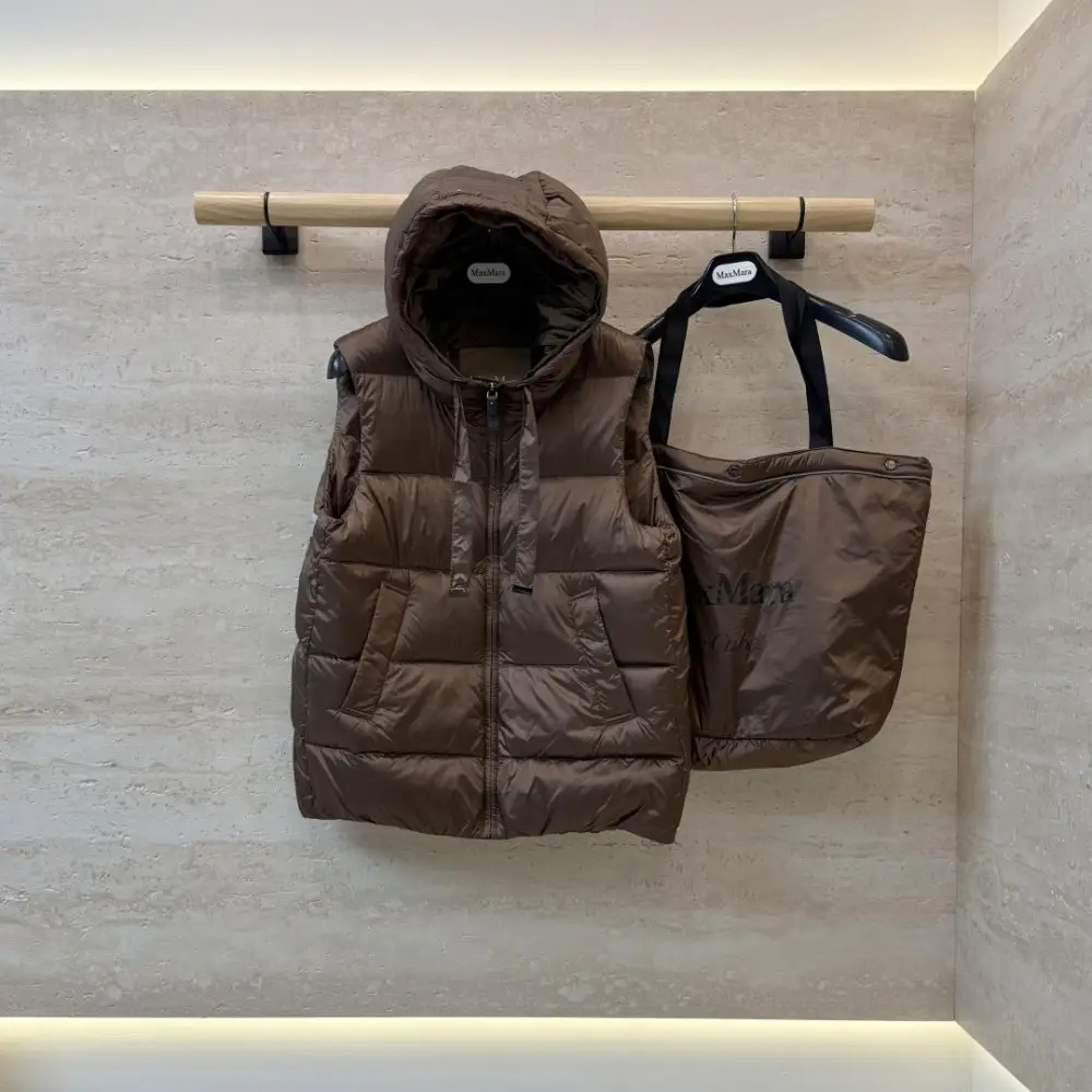 Max Mara — Vest on feathers women's