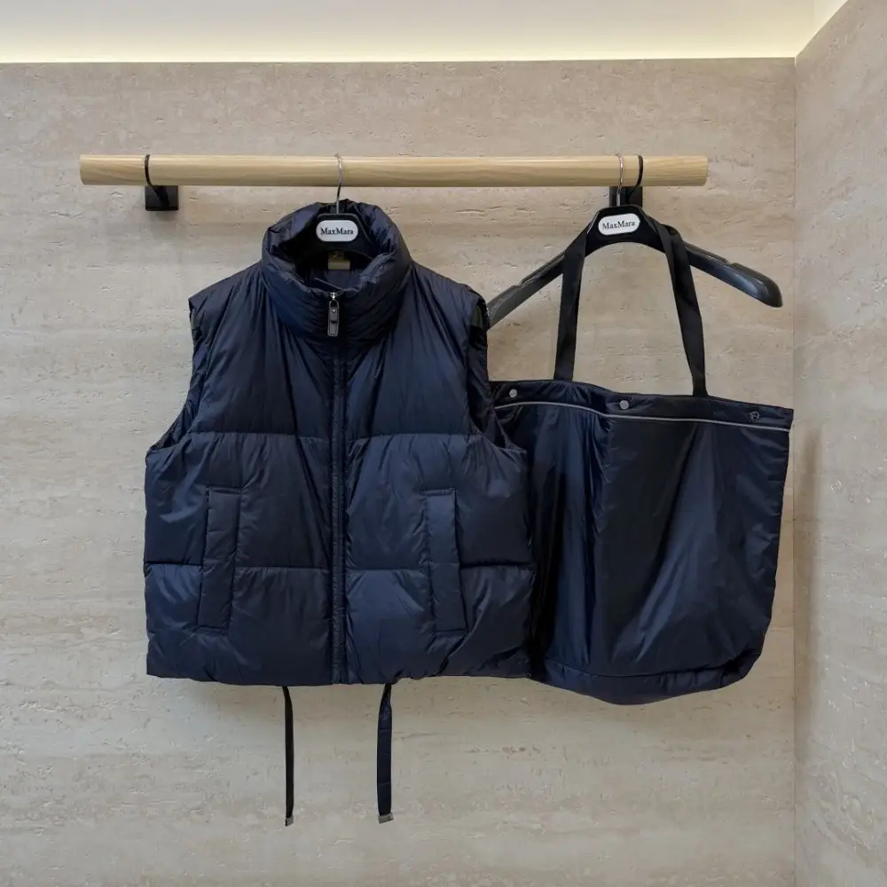 Max Mara — Vest on feathers women's