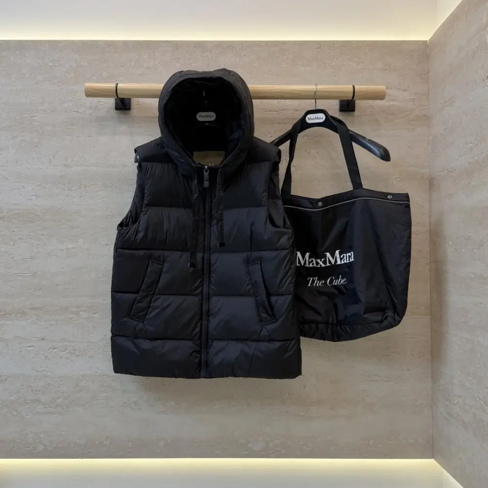 Max Mara — Vest on feathers women's