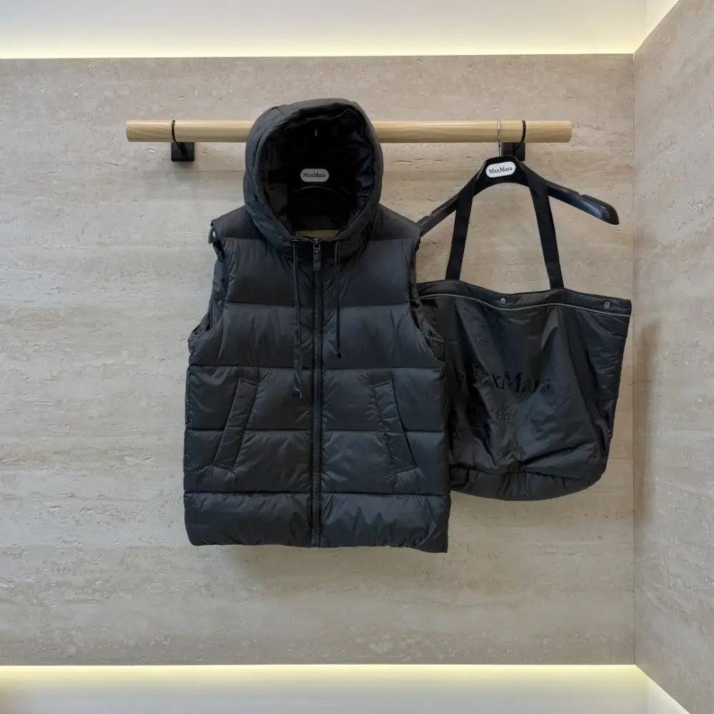 Max Mara — Vest on feathers women's