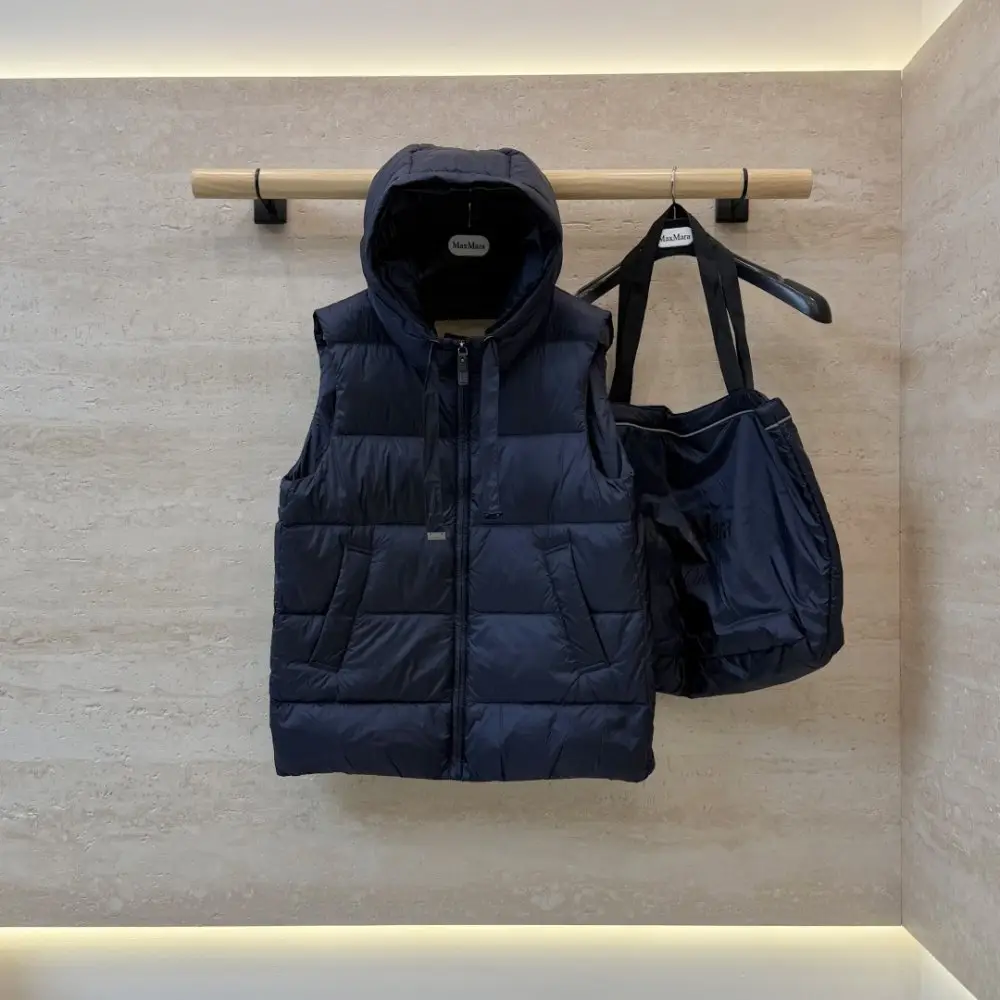 Max Mara — Vest on feathers women's
