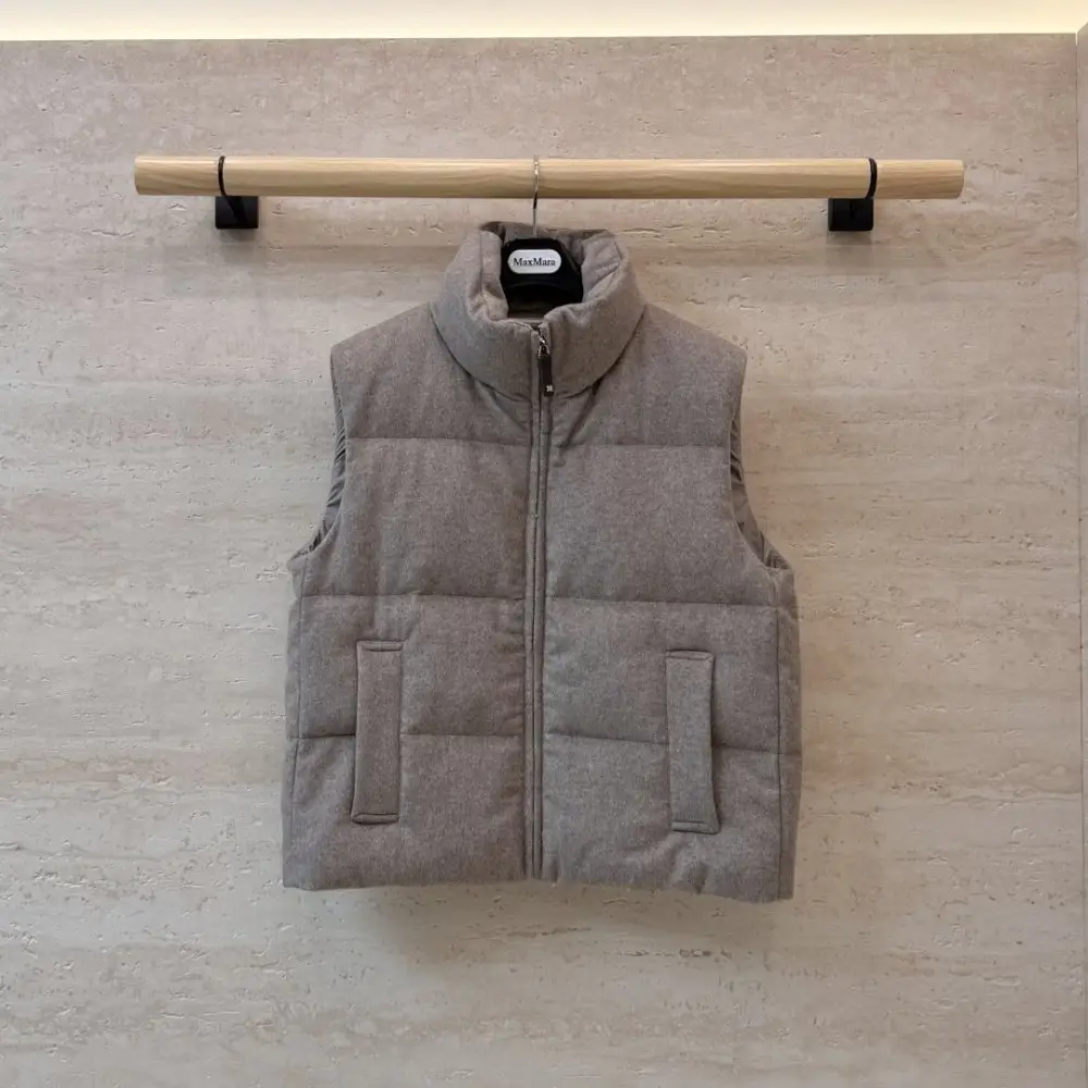 Max Mara — Vest on feathers women's
