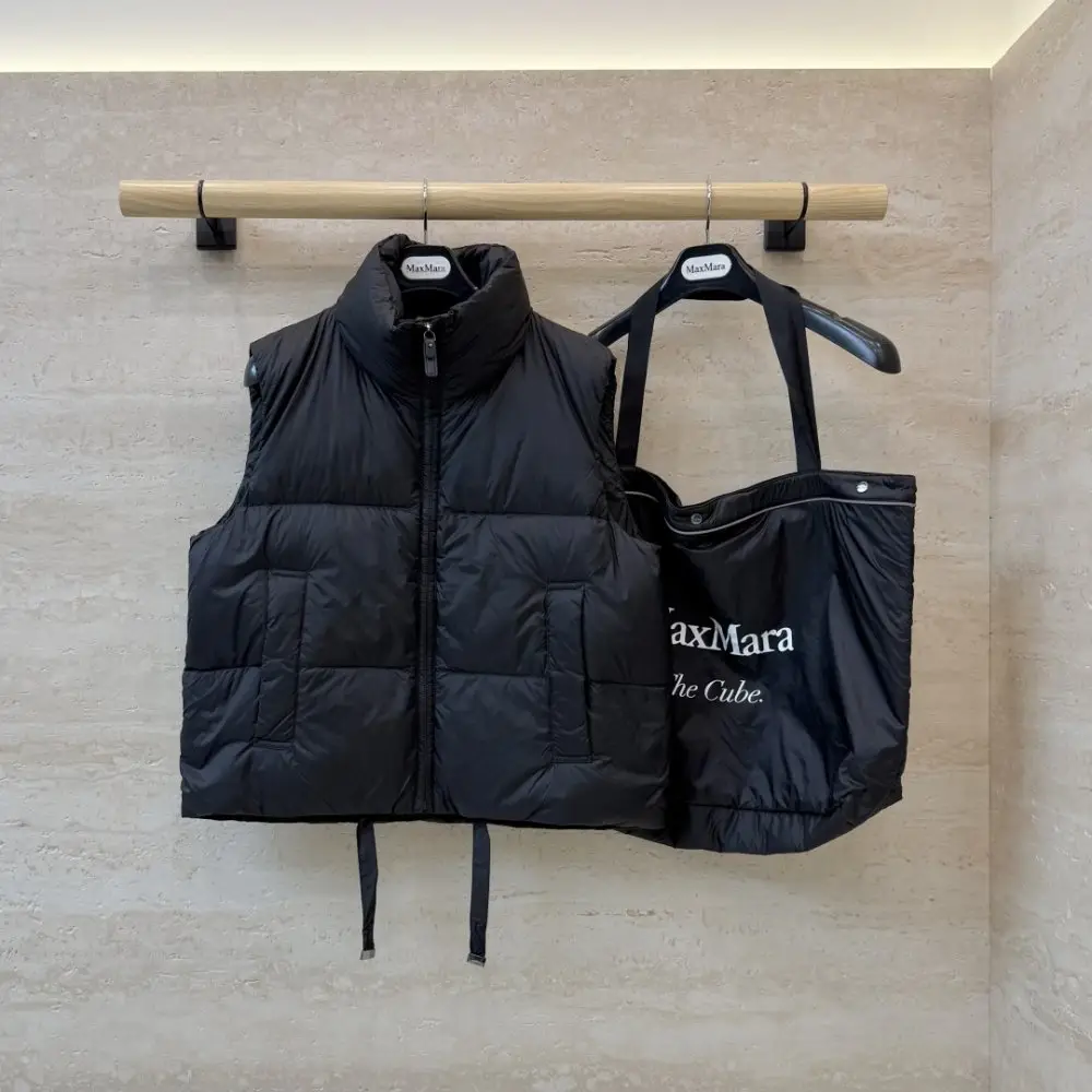 Max Mara — Vest on feathers women's