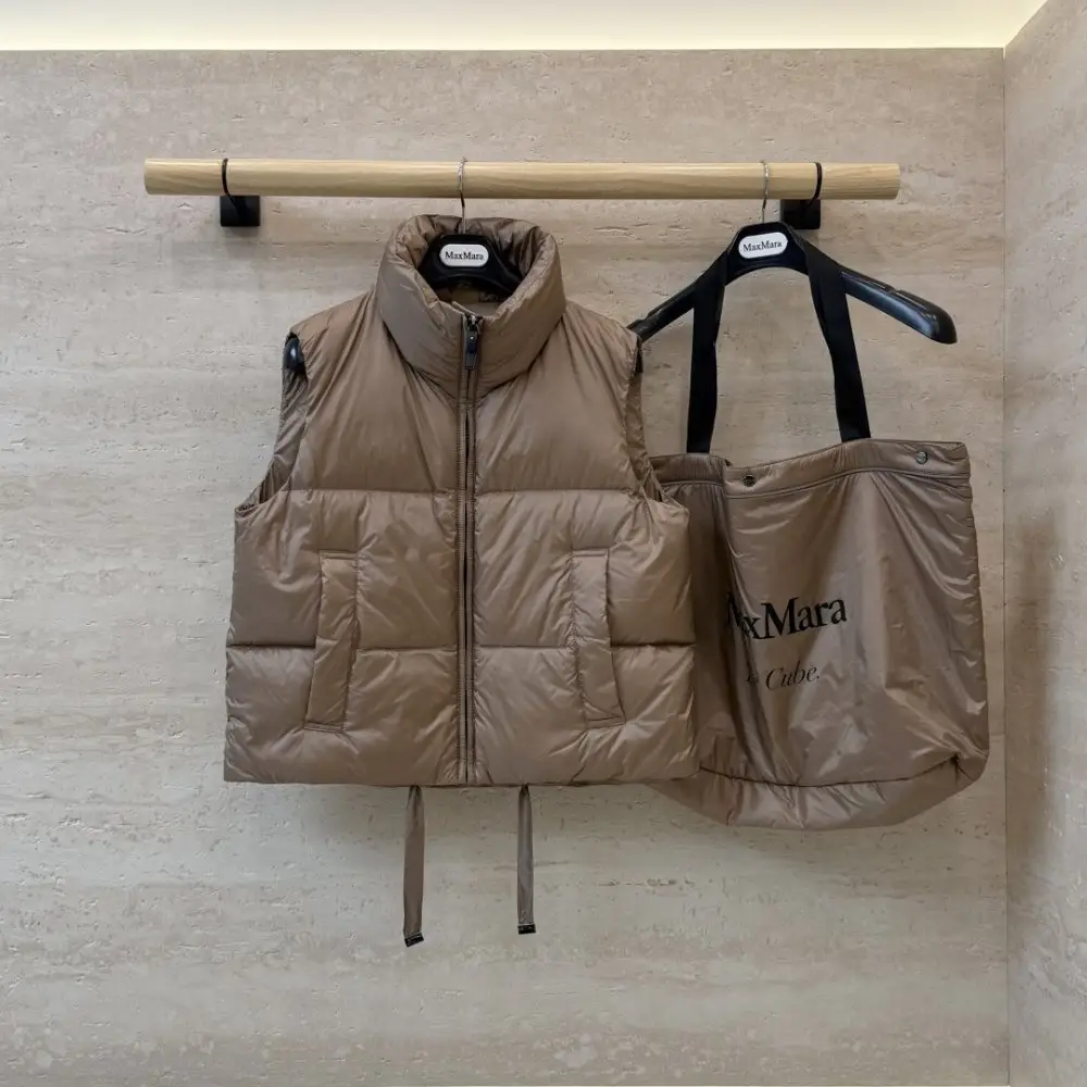 Max Mara — Vest on feathers women's