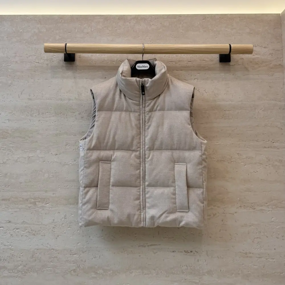 Max Mara — Vest on feathers women's